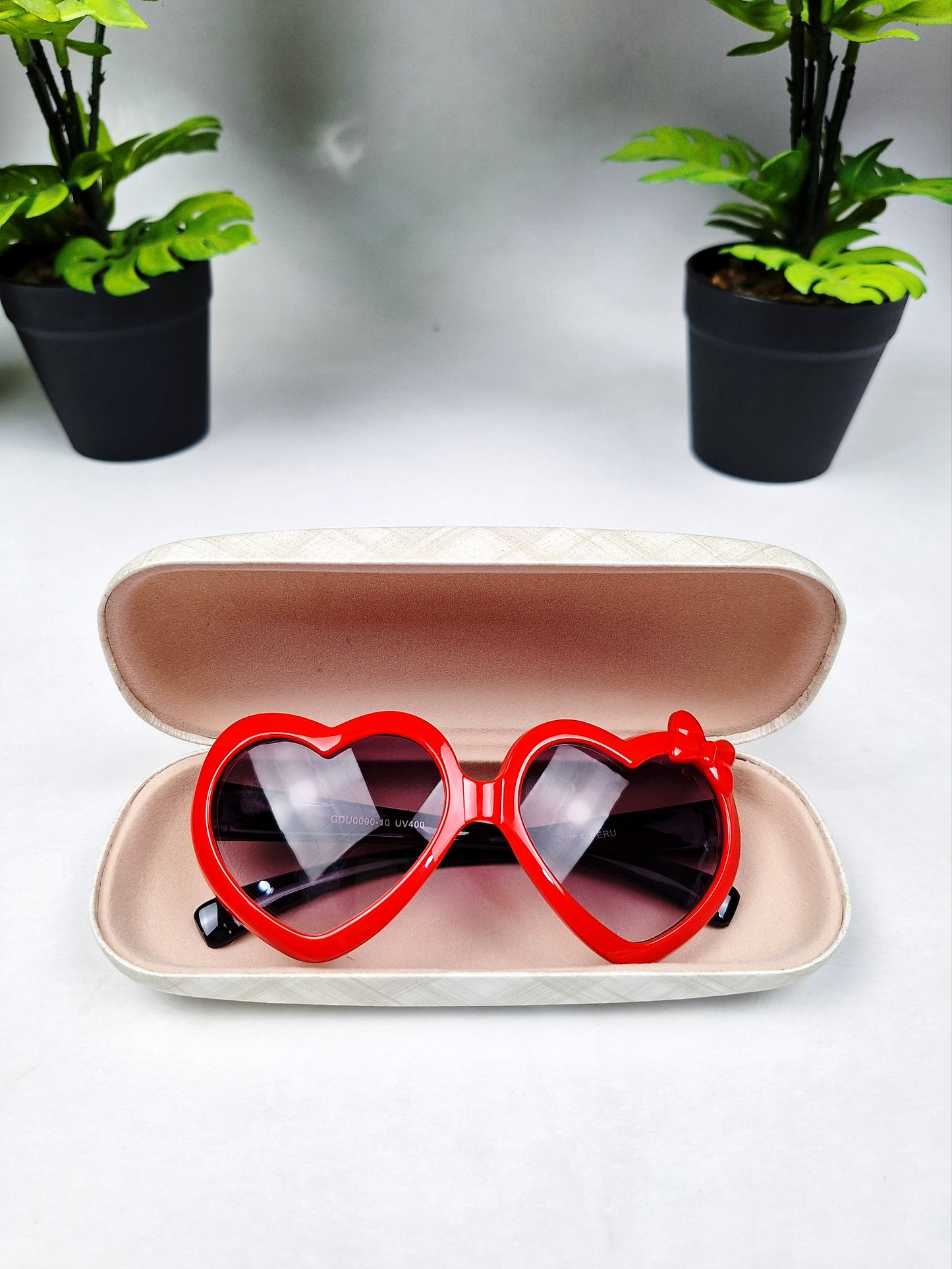 Gafas de sol / Lazo - Rojo