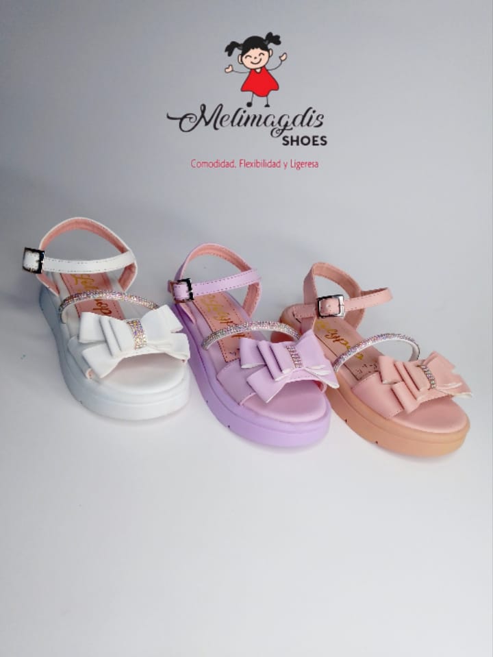 Sandalias de Lazo Estilo Elegante para Niñas